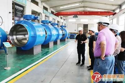 天津供热协会和天津市滨海供热集团到河北同力阀门考察指导