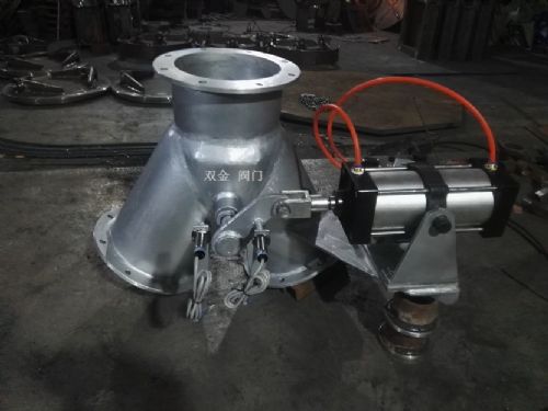 dyfc ii 三通分料阀厂家双金阀门专业生产